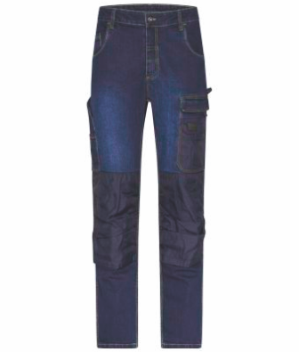 Workwear Stretch Jeans JN 875 blue denim (Bild für) Workwear Stretch Jeans JN 875 blue denim